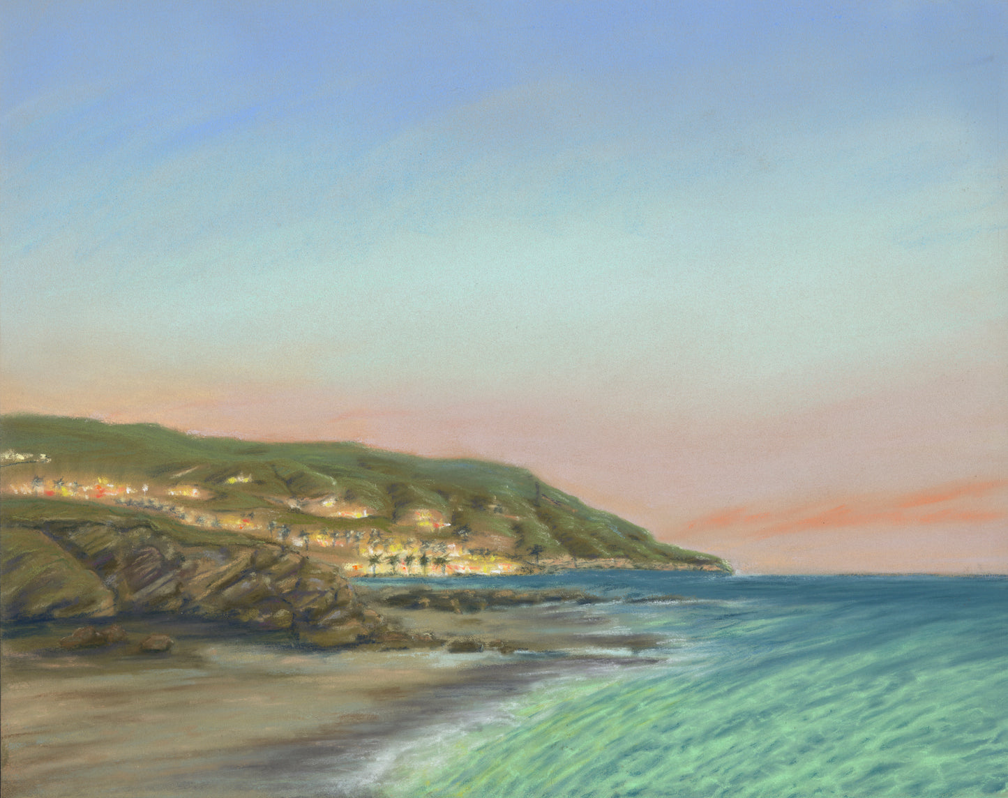 "Sunset Coast" Original Painting